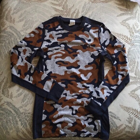 *Never worn* Kari Traa Kongle Long Sleeve Base Layer Size XS (chunky camouflage) - Picture 1 of 7